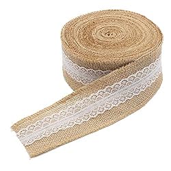 burlap ribbon