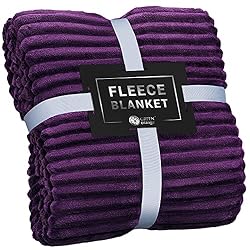 white fleece blanket