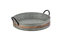 silver farmhouse tray