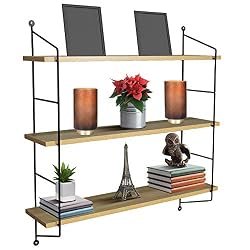 metal wood shelves