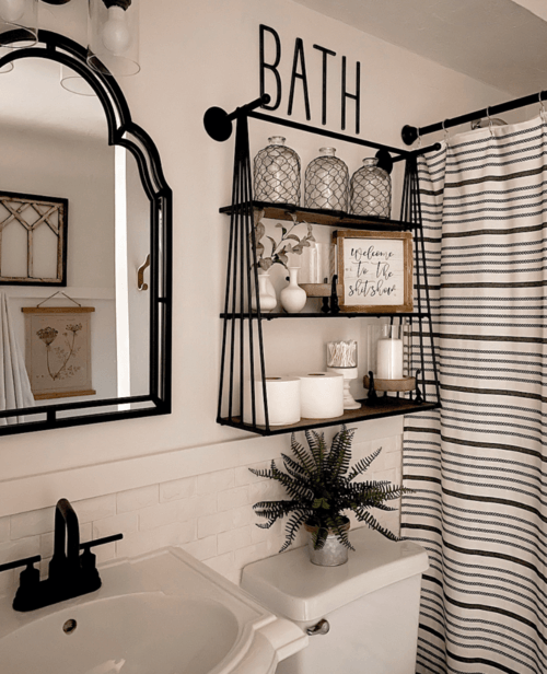 unique bathroom decor