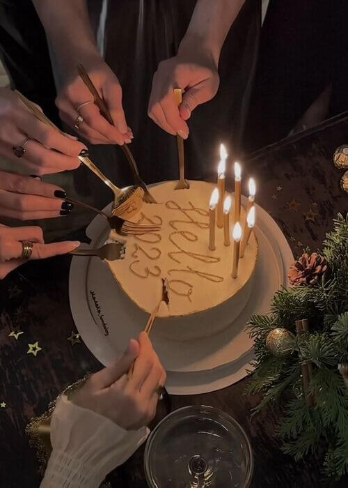new years cake