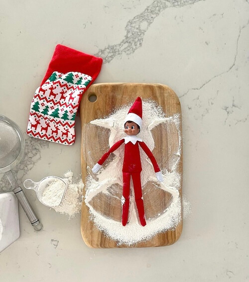 snow angel elf