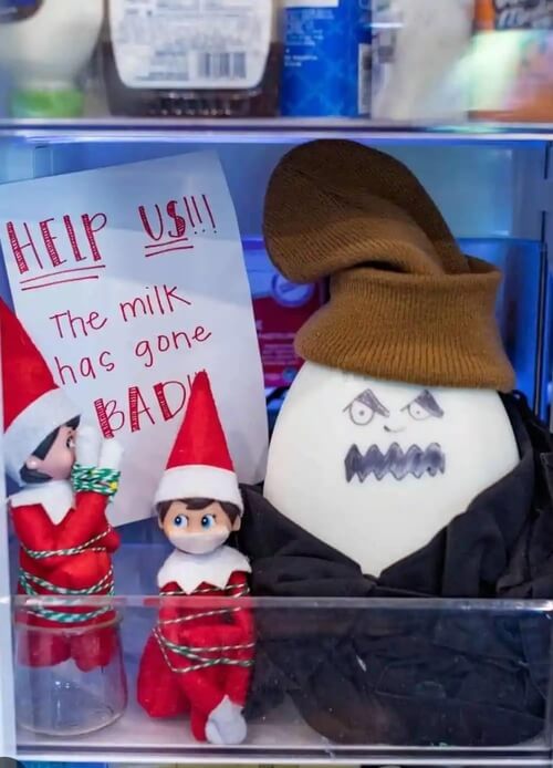 elf on the shelf funny