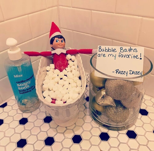 creative elf on the shelf ideas