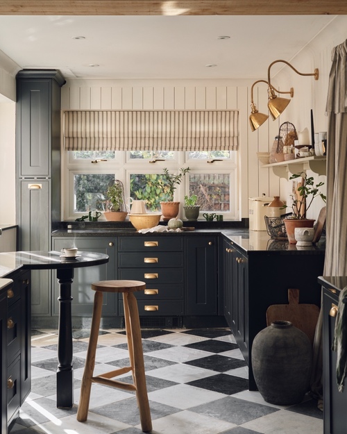 monochromatic kitchen