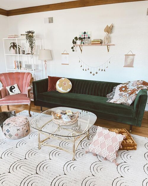 glass coffee table decor