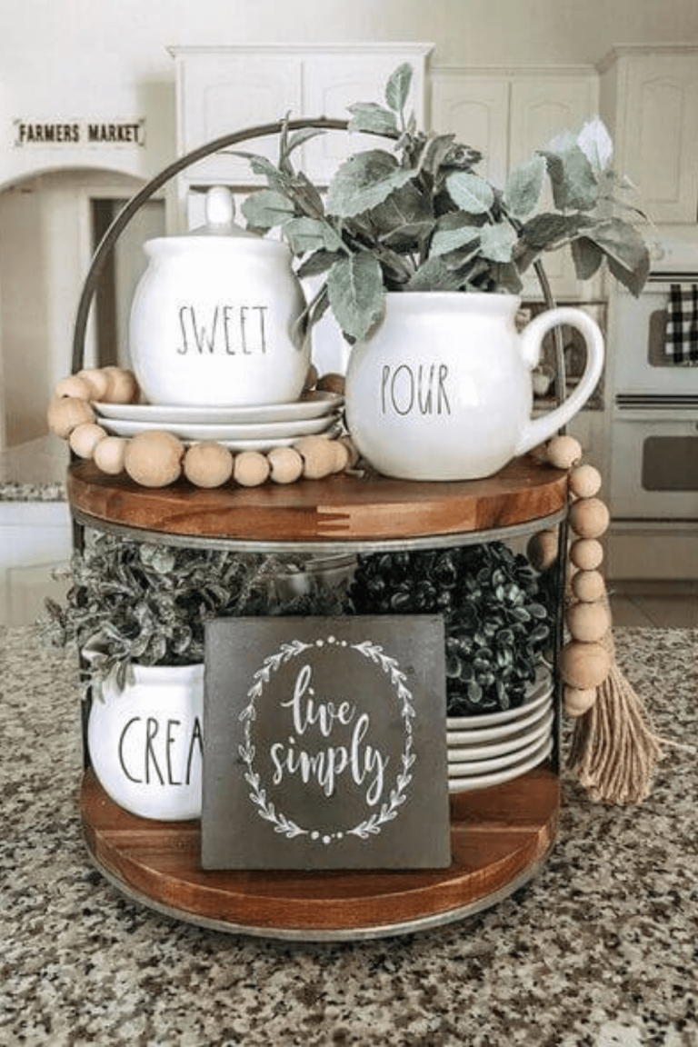 tiered tray decor ideas