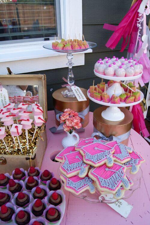 Grad party desserts