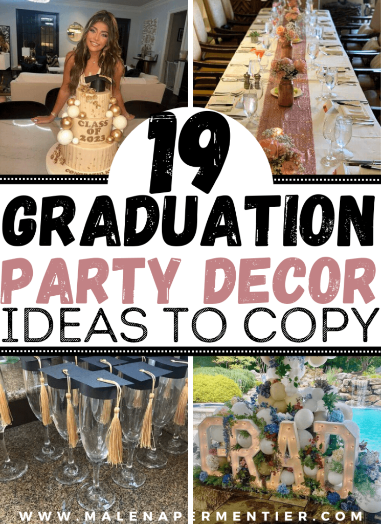 grad party decor ideas
