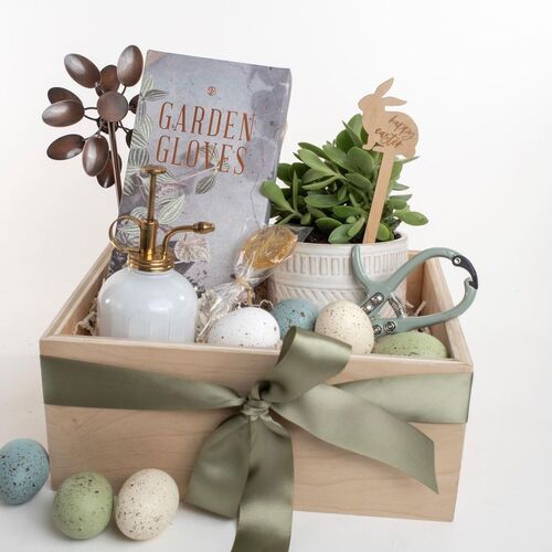 gardening easter basket