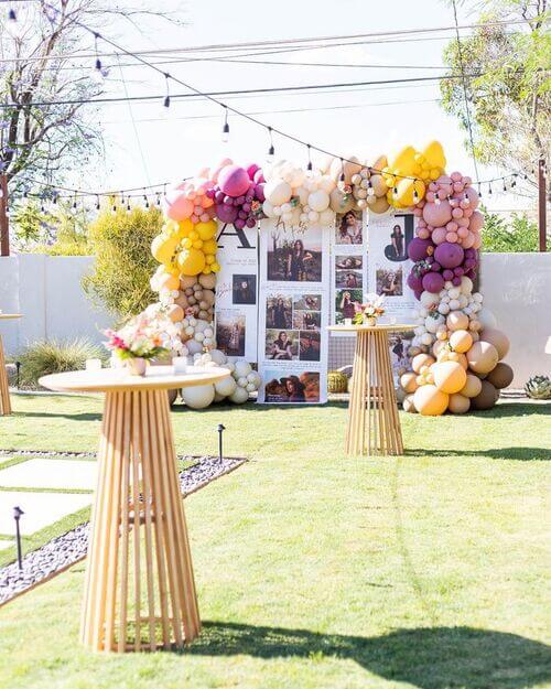 graduation party outdoor