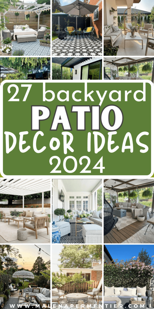 patio decorating ideas outdoor