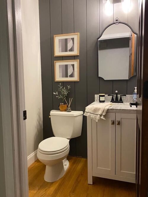 above toilet decor