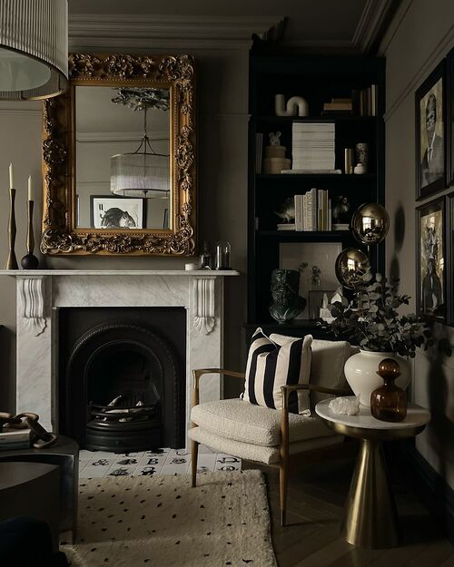 grey living room