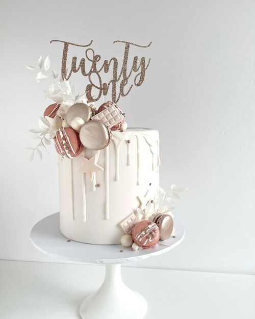 21st birthday cake