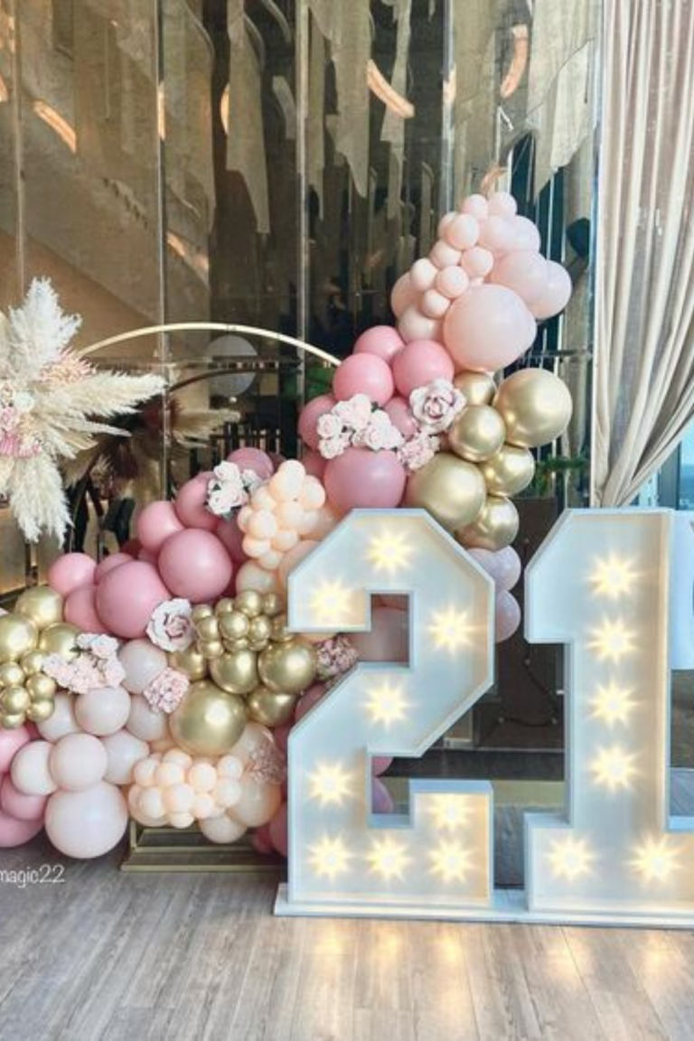 21st birthday party ideas