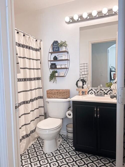 above toilet decor