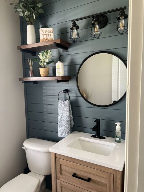 above toilet decor