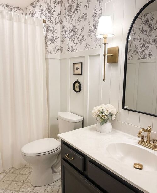 above toilet decor