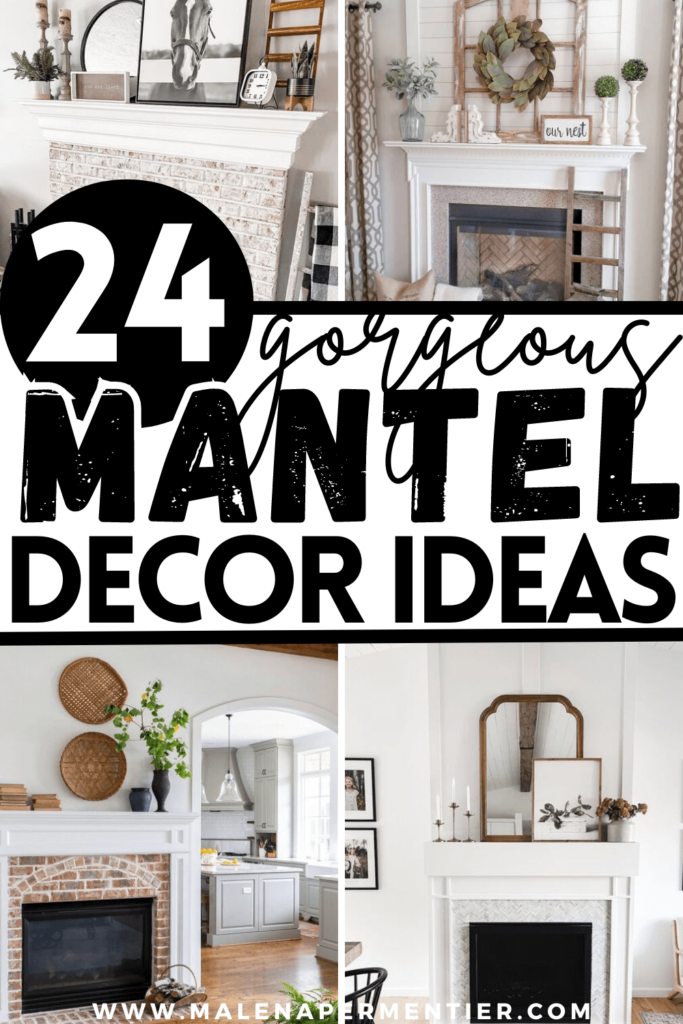 mantel decorating ideas for summer