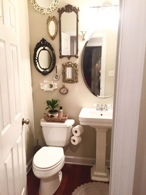 above toilet decor