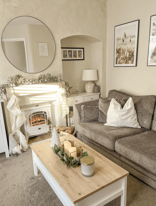 living room tray decor
