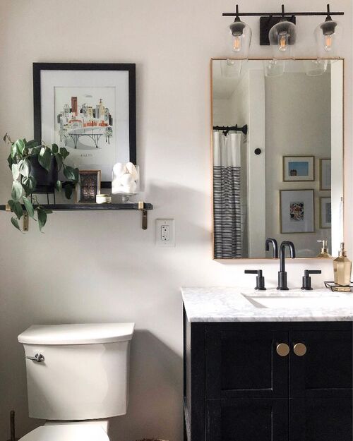above toilet decor