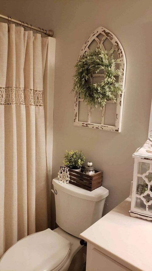 above toilet decor