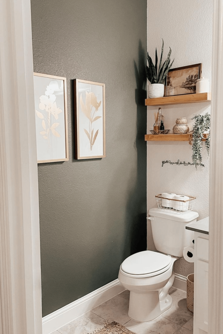 above toilet decor ideas