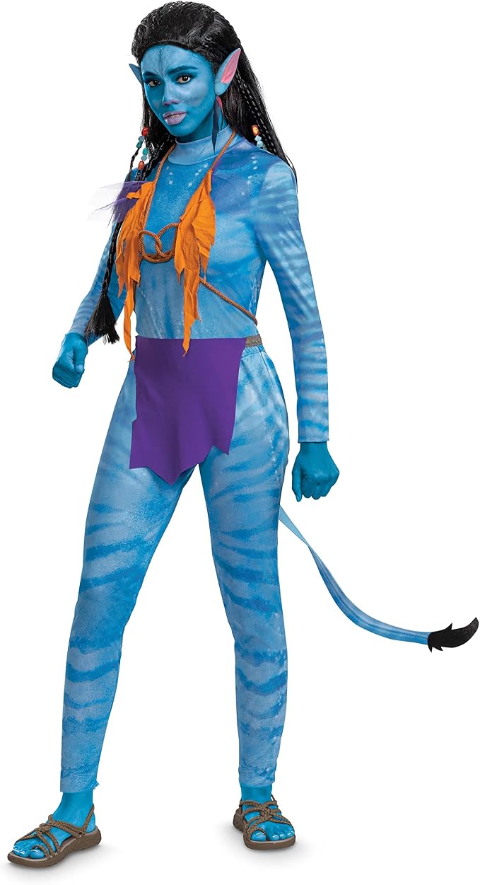Avatar Reef Neytiri Costume, Official Disney Avatar Way of the Water Adult Costume