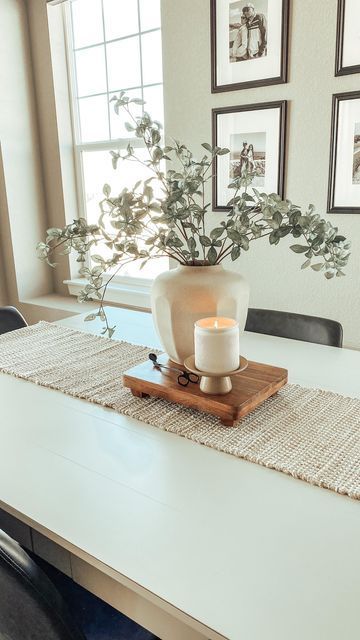 dining room centerpiece