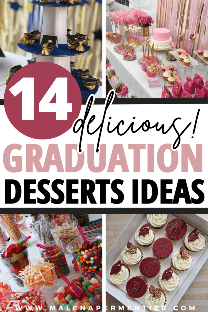 grad party desserts