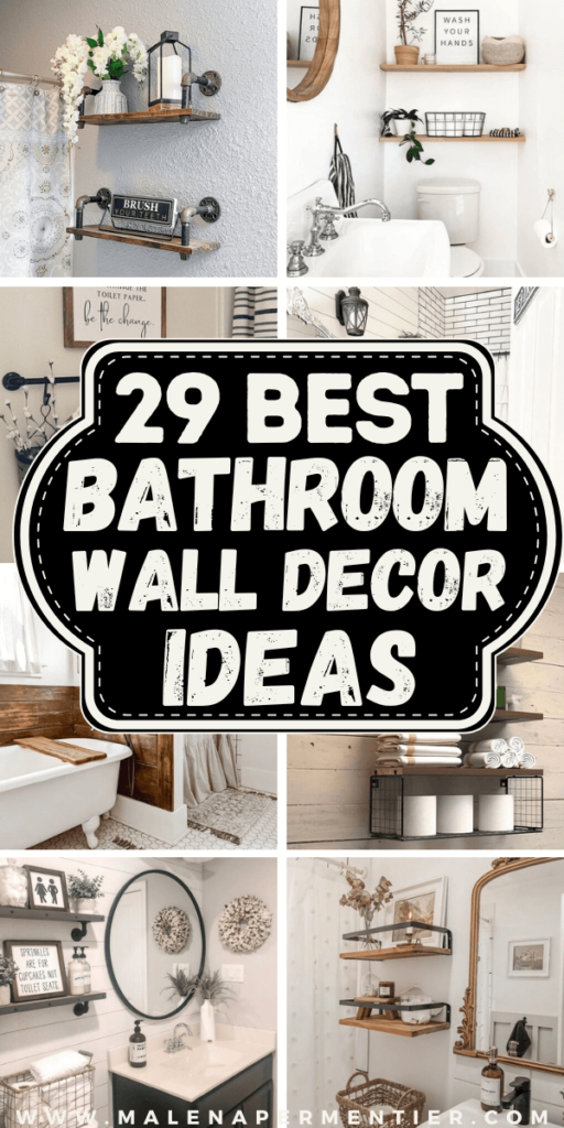 bathroom wall decor