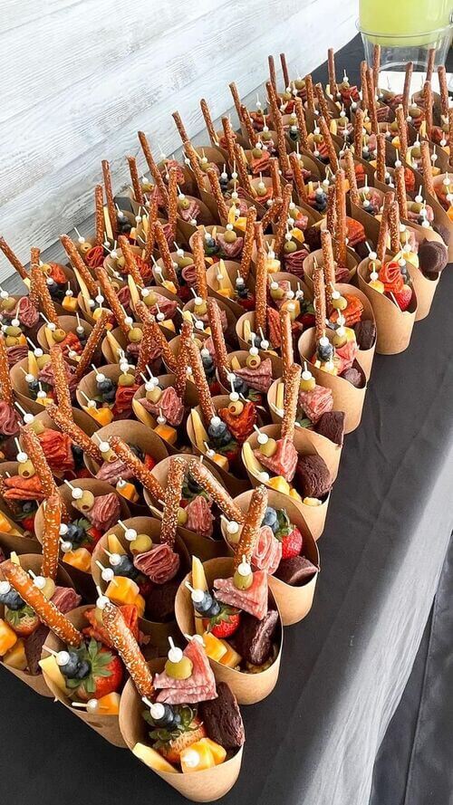 charcuterie cup appetizers