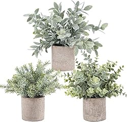 small faux plants