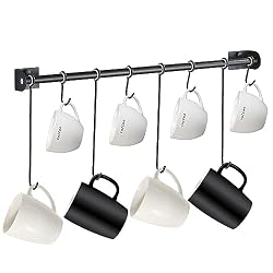 metal bar for hanging cups