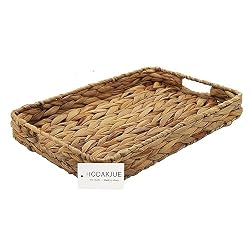 grass woven tray