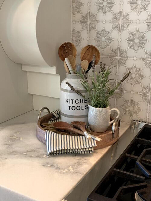 utensil organizer for kitchen counter