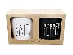 rae dunn salt and pepper jars