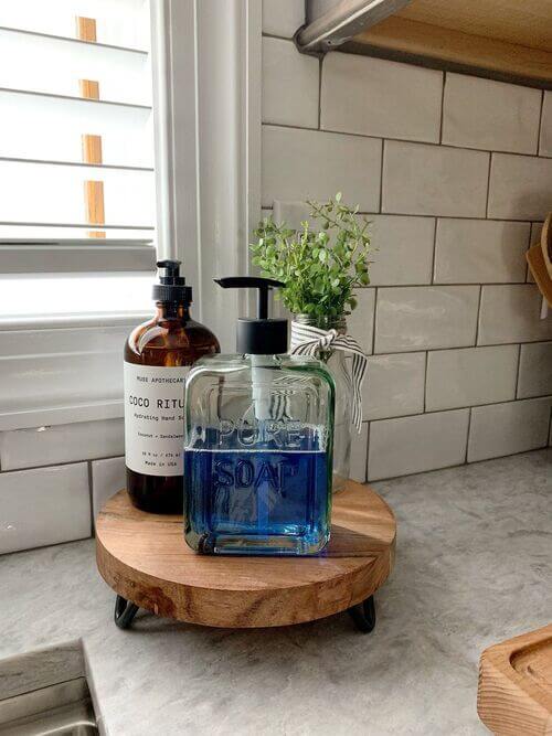 farmhouse wood riser