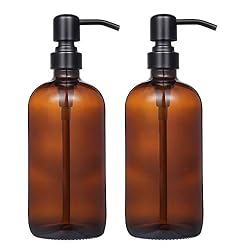 amber glass dispensers