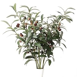 small fake olive branches