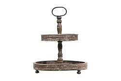 two tiered tray