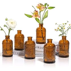 clear brown vase
