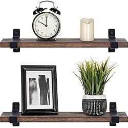 farmhouse floating shelves