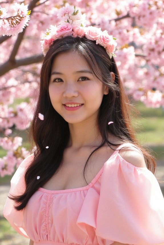 cherry blossoms symbolize fleeting beauty