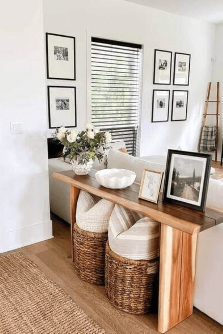 21 Genius Sofa Table Decor Ideas For Behind The Couch