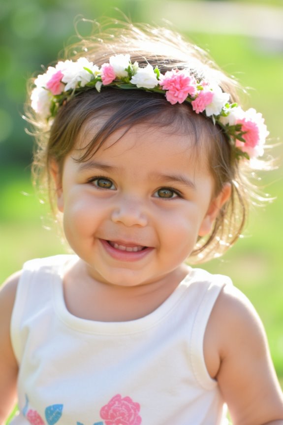 timeless floral girl name