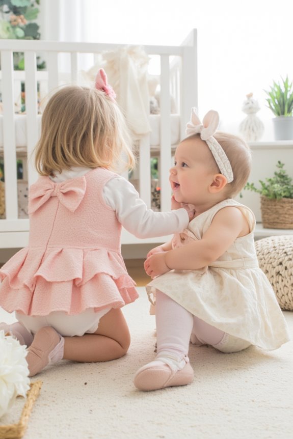 modern elegance for twins